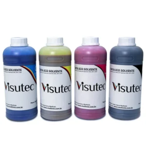 Kit Tinta Eco-Solvente WitColor - 4 Litros CMYK